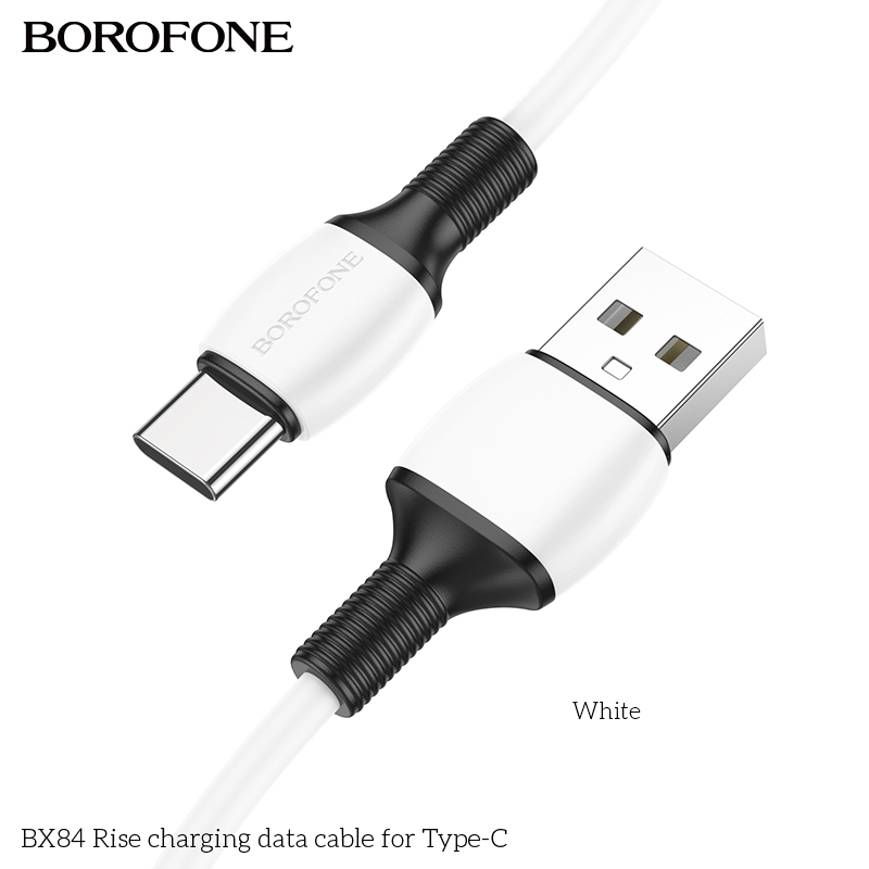 BOROFONE BX84 Rise USB-A to USB-C cable NZ 2